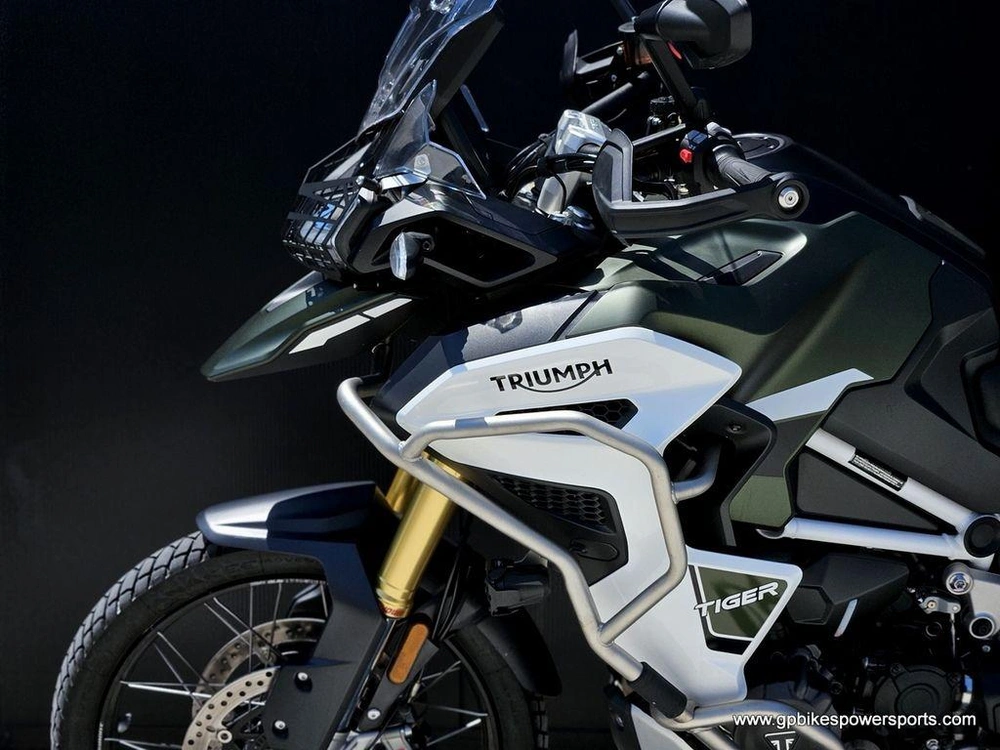 2023 Triumph Tiger 1200 Rally Explorer Matte Khaki Green