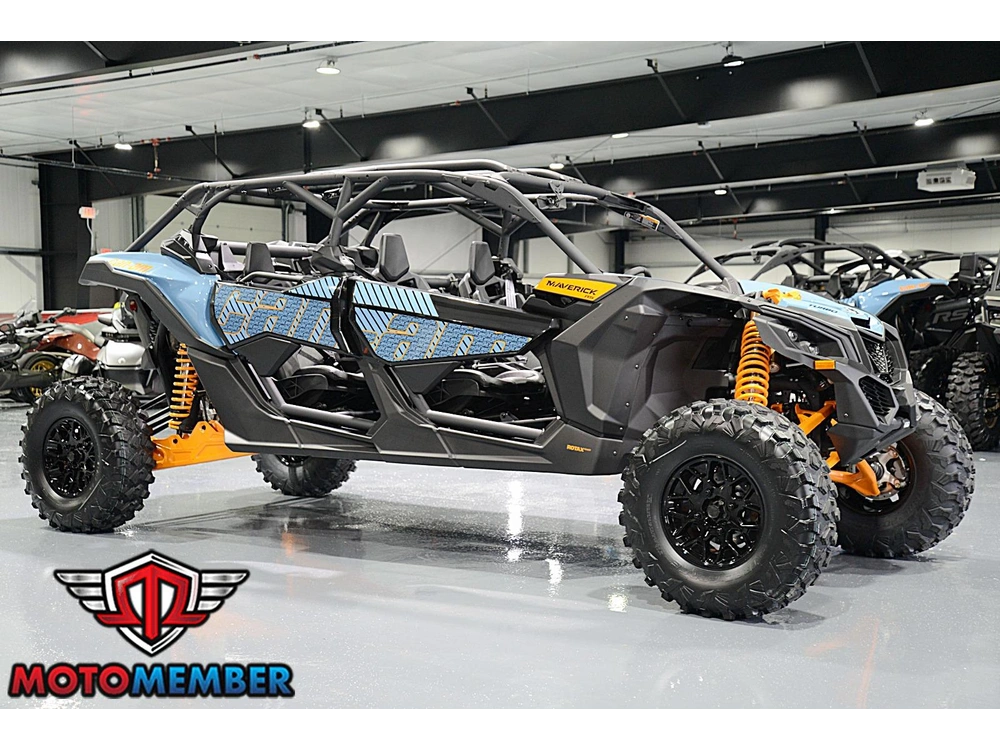 2026 Can-am Maverick X3 Max Rs Turbo Scandi Blue & Orange Crush