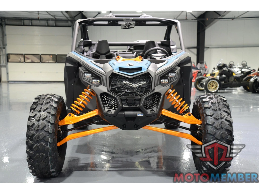 2026 Can-am Maverick X3 Rs Turbo Scandi Blue & Orange Crush