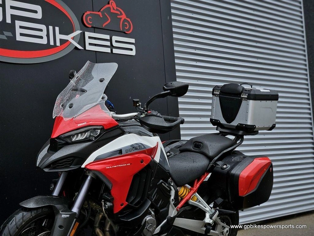 2021 Ducati Multistrada V4 Sport Livery And Alloy Wheels