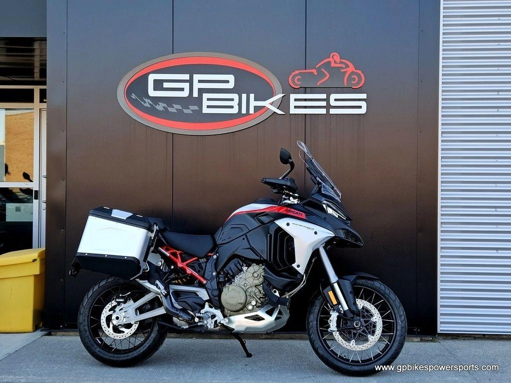 2025 Ducati Multistrada V4 Rally Travel & Radar Spoked Demo