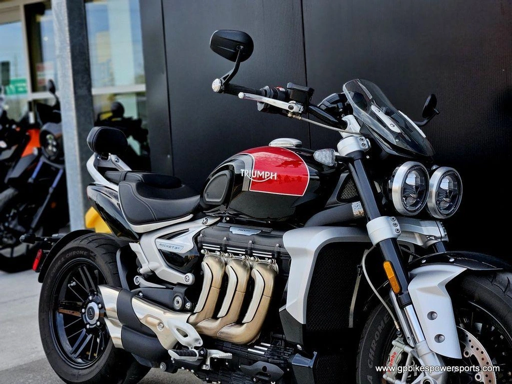 2024 Triumph Rocket 3 R Sapphire Black/carnival Red/silver Ice