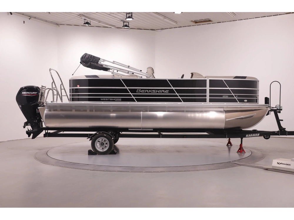 2023 Berkshire 22' Radius Pontoon W/ 90hp - Easy Financing alt