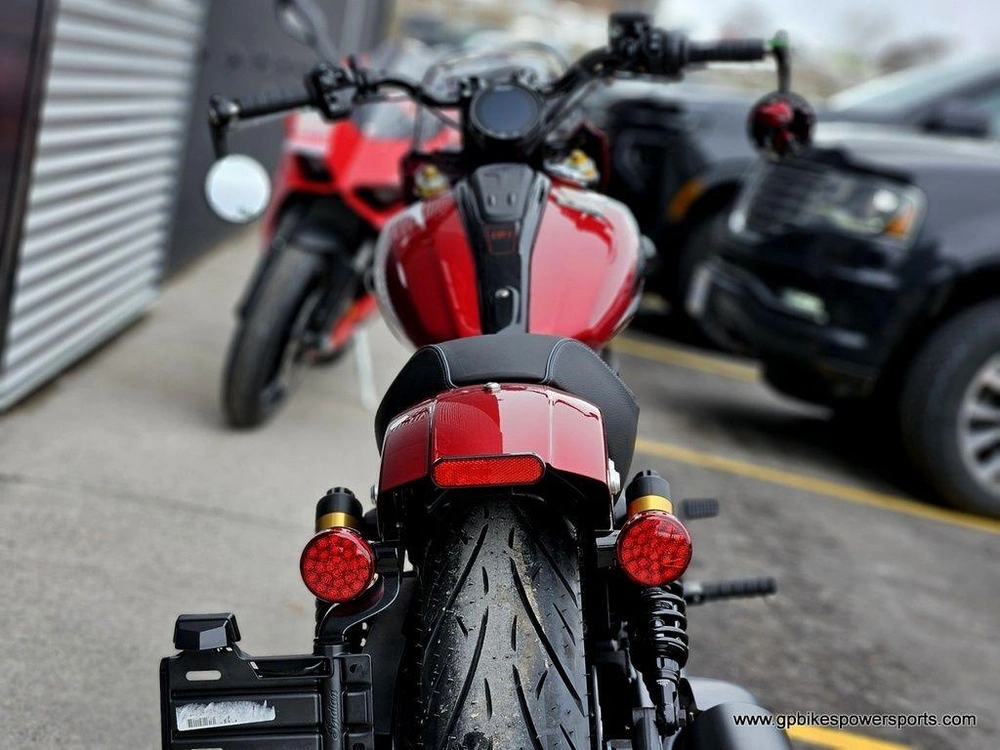 2026 Indian Motorcycle 101 Scout® Sunset Red Metallic