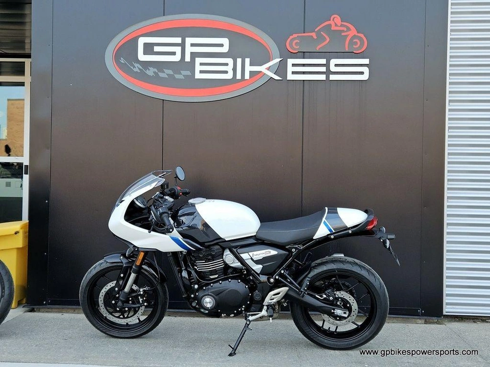 2026 Triumph Thruxton 400 White/grey