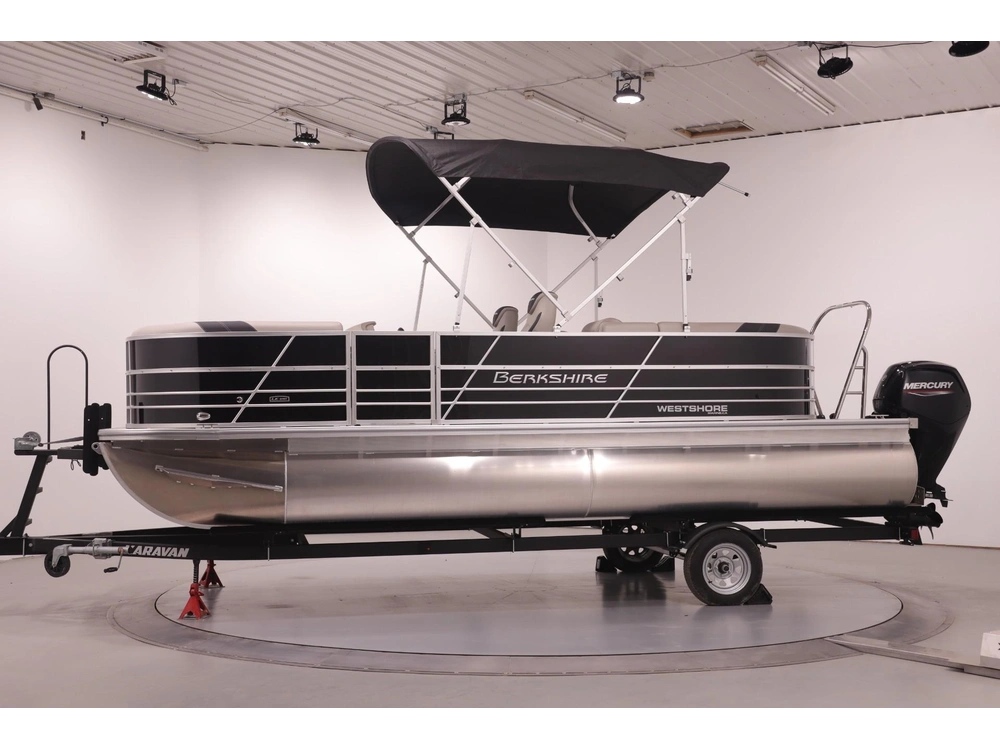 2023 Berkshire 22' Radius Pontoon W/ 90hp - Easy Financing alt