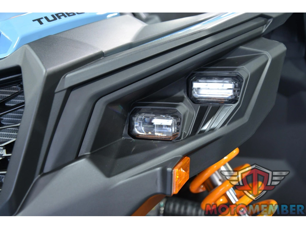 2026 Can-am Maverick X3 Max Rs Turbo Scandi Blue & Orange Crush