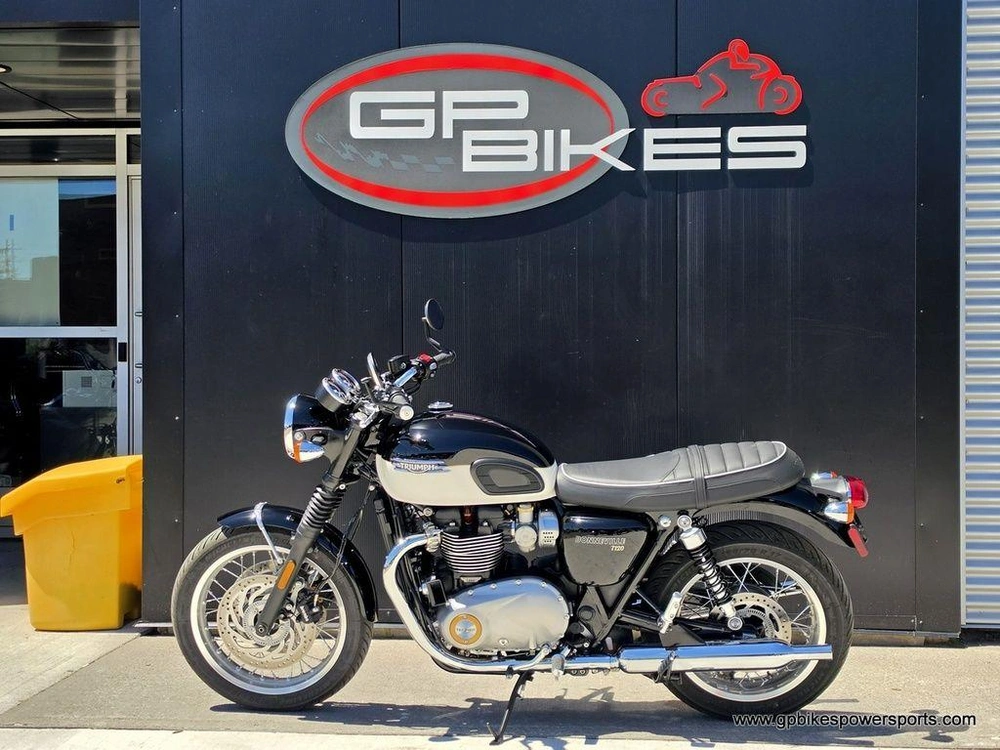 2024 Triumph Bonneville T120 Jet Black/fusion White