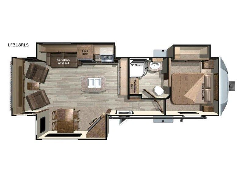 2016 Highland Ridge Rv Open Range 318rls