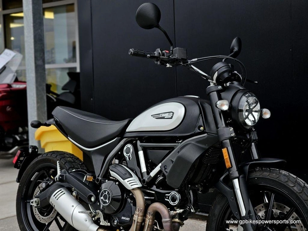 2023 Ducati Scrambler Icon Dark Matt Black