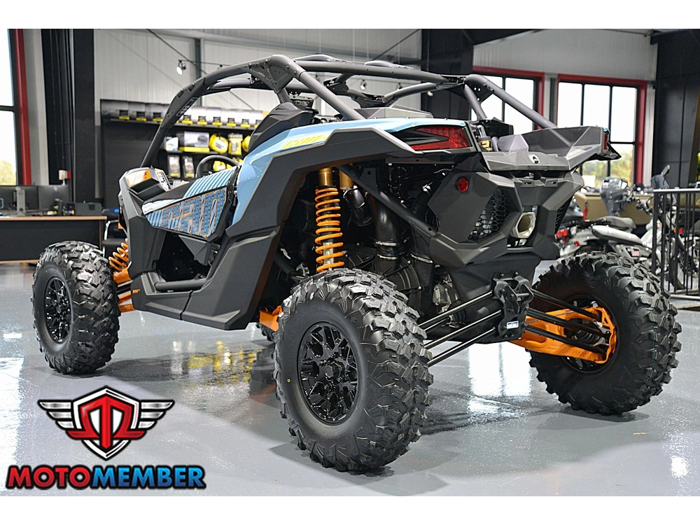 2026 Can-am Maverick X3 Rs Turbo Scandi Blue & Orange Crush