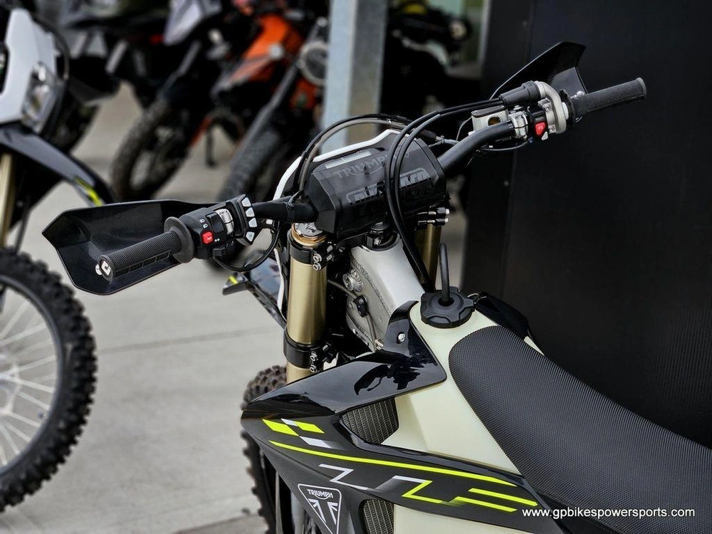 2026 Triumph Tf 250-e Jet Black/pure White