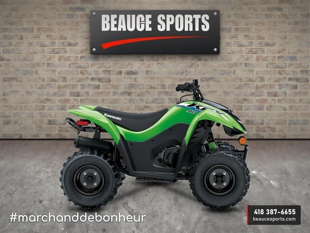 2027 Kawasaki Kfx90 2027 Vtt Enfant Jeune Débutant Automatique Sécuritaire Contrôle Parental Initiation Famille Loisir Raptor Outlaw Trx90 Ds90 Quadsport alt