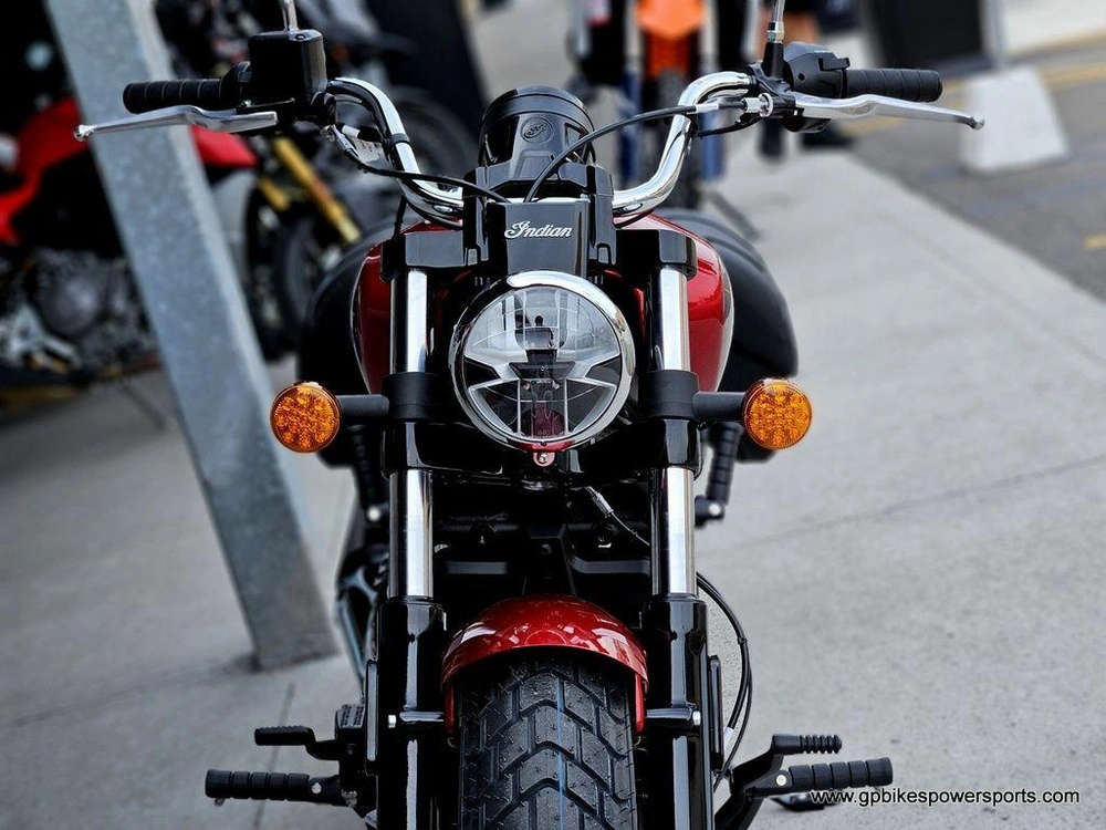 2026 Indian Motorcycle Super Scout® Sunset Red Metallic