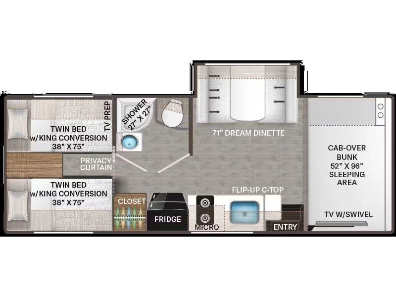 2027 Thor Motor Coach Four Winds 25z alt