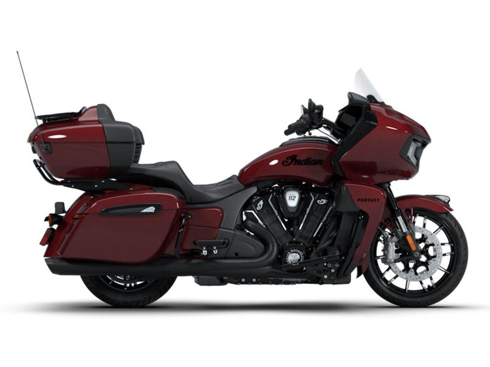 2026 Indian Motorcycle Pursuit® Dark Horse® 112 W/ Powerband Audio Maroon Metallic