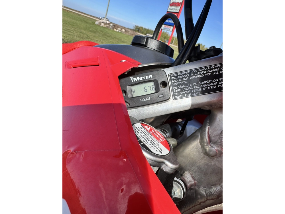 2025 Honda Crf450r, Used 67.5hrs alt