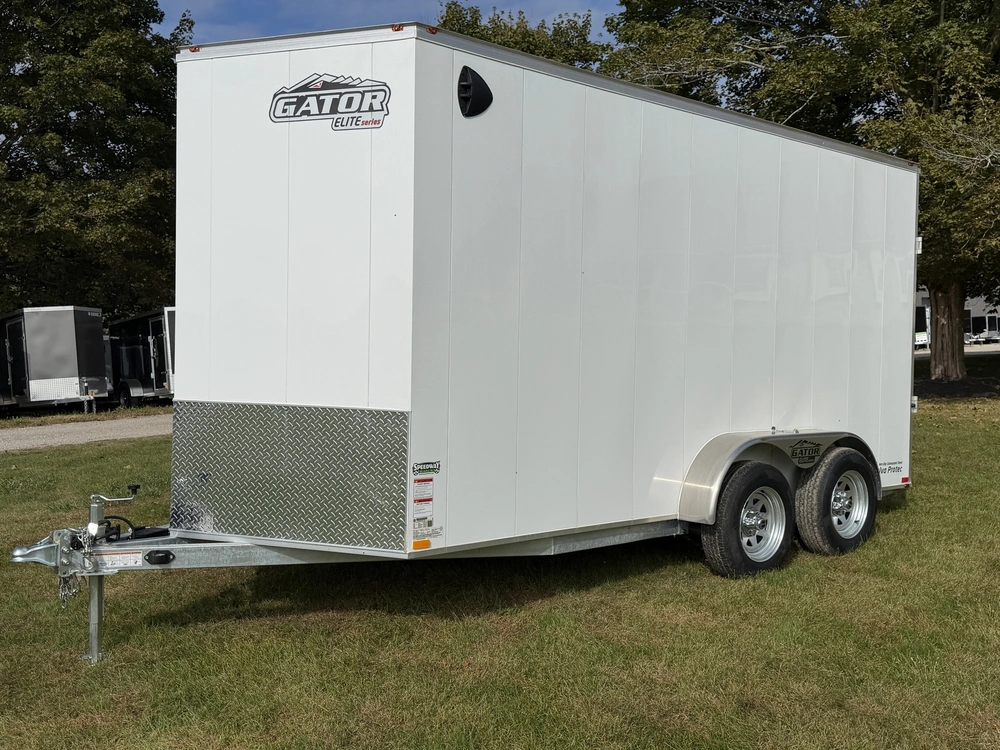 2026 Gator Galvanized Enclosed 7' X 14' Tandem Axle W/ Ramp Door alt