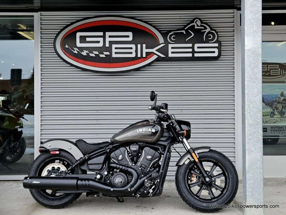 2026 Indian Motorcycle Scout® Bobber Limited +tech Heavy Metal Smoke