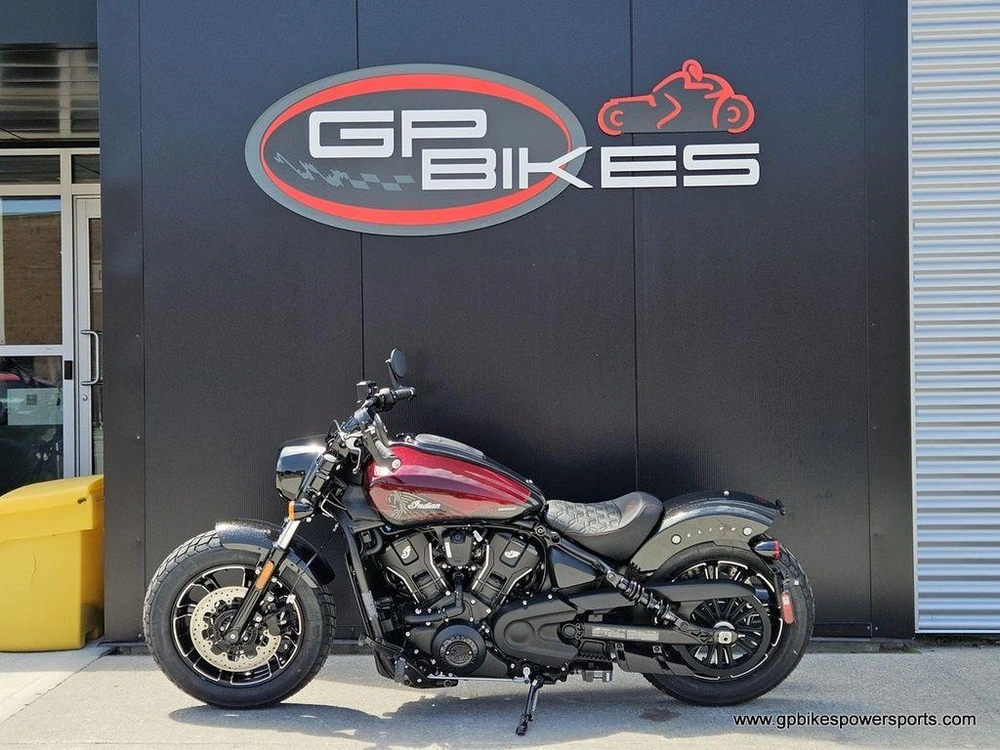 2026 Indian Motorcycle Scout Bobber 125th Anniversary Edition 125th Anniversary Red With Black Cry