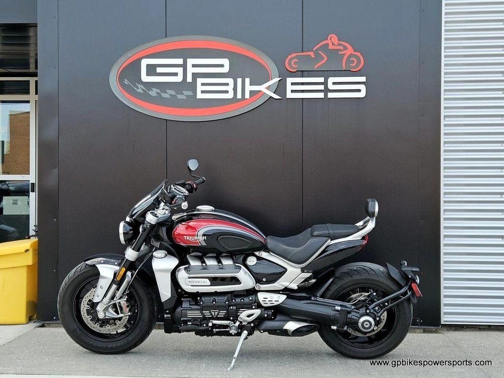 2024 Triumph Rocket 3 R Sapphire Black/carnival Red/silver Ice