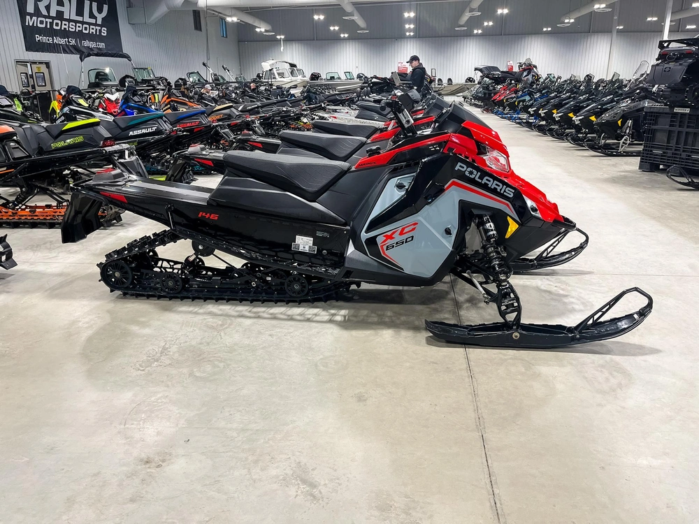 2025 Polaris 650 Switchback Xc 146 Storm Gray / Indy Red alt