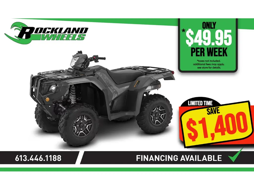 Honda RUBICON 520 DCT IRS EPS DELUXE 2026
