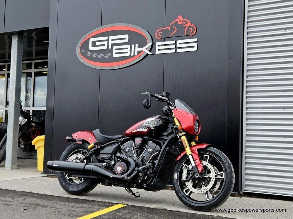 2026 Indian Motorcycle 101 Scout® Sunset Red Metallic
