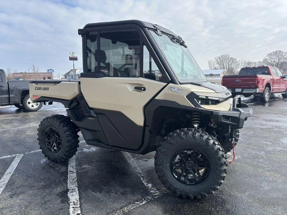 2026 Can-am Defender Limited Hd11 Desert Tan & Carbon Black