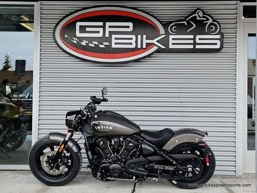 2026 Indian Motorcycle Scout® Bobber Limited +tech Heavy Metal Smoke