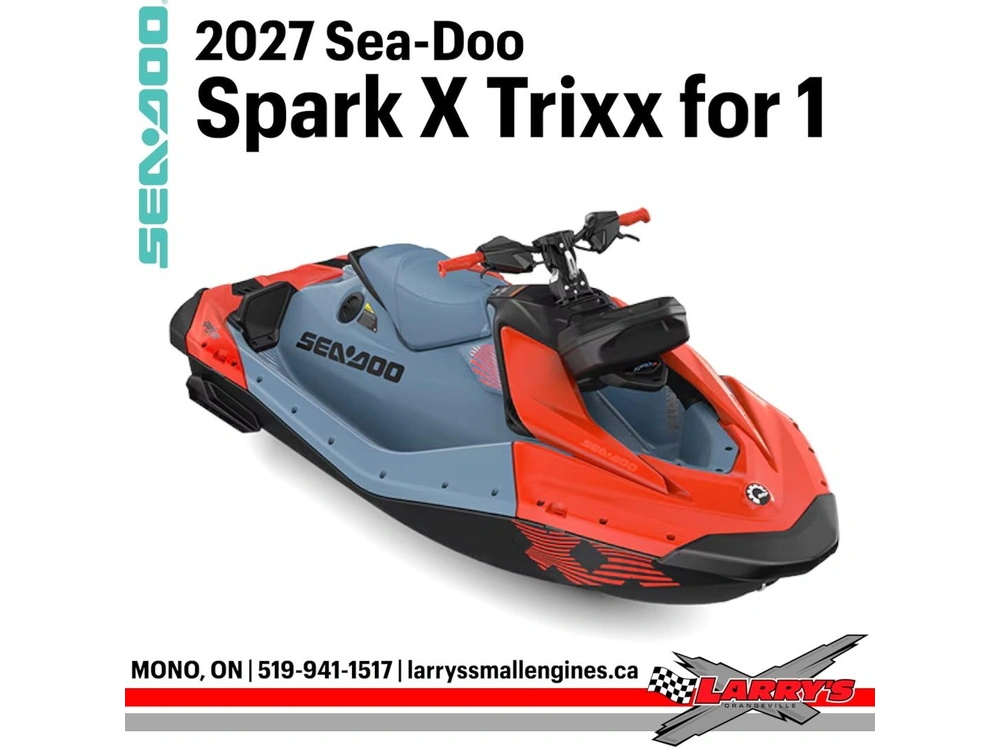 2027 Sea-doo Spark X Trixx For 1 With Sound System | 69vd alt