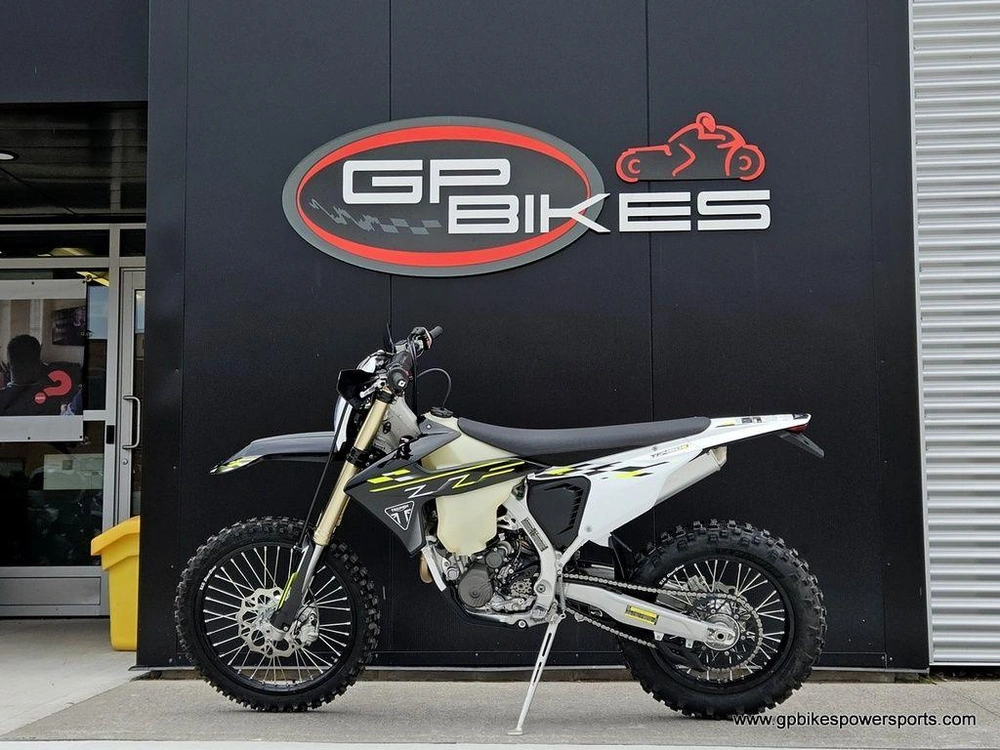 2026 Triumph Tf 450-e Jet Black/pure White