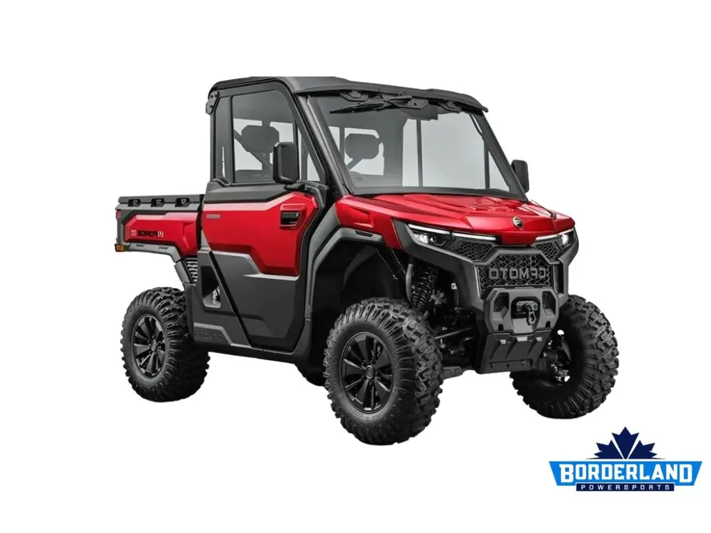 2026 CFMOTO UFORCE U10 PRO HIGHLAND BORDEAUX RED 