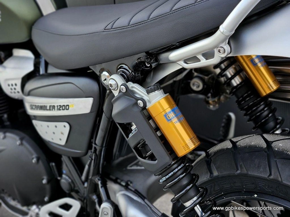 2026 Triumph Scrambler 1200 Xe Matte Khaki Green
