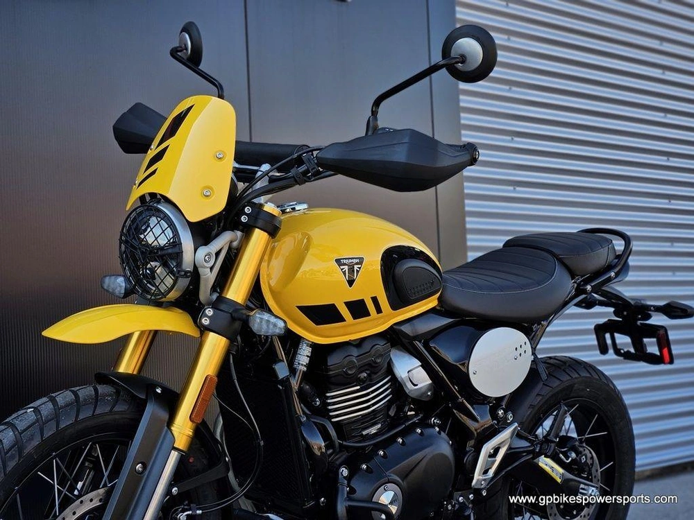 2026 Triumph Scrambler 400 Xc Yellow