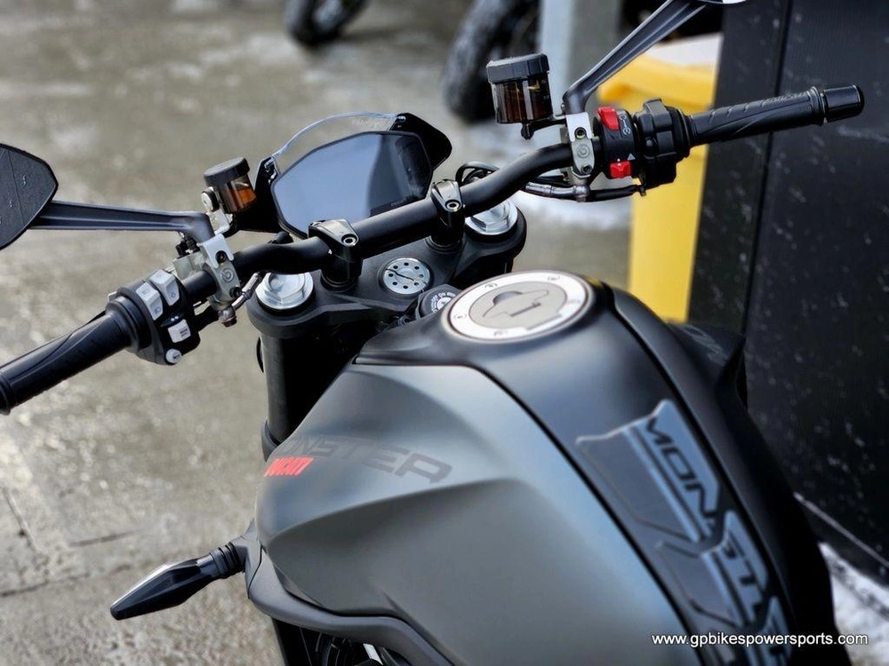 2023 Ducati Monster+ Aviator Grey