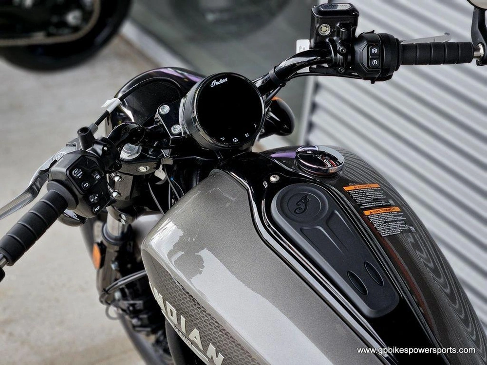 2026 Indian Motorcycle Scout® Bobber Limited +tech Heavy Metal Smoke