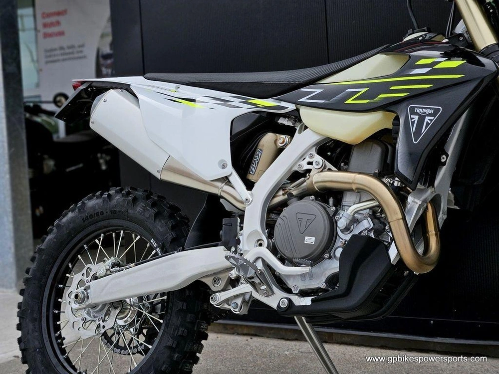2026 Triumph Tf 450-e Jet Black/pure White