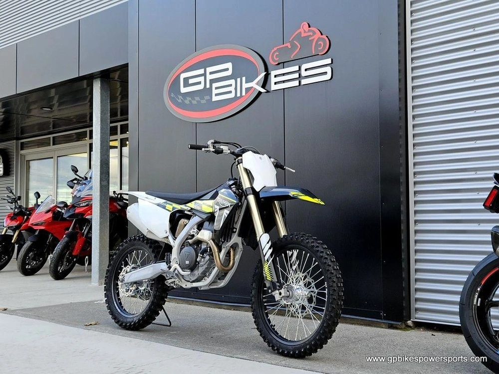 2025 Triumph Tf 250-x Jet Black/pure White