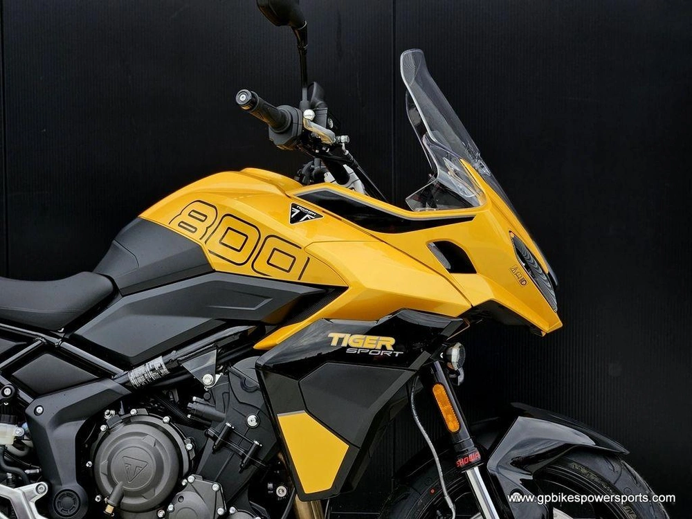 2026 Triumph Tiger Sport 800 Cosmic Yellow/sapphire Black