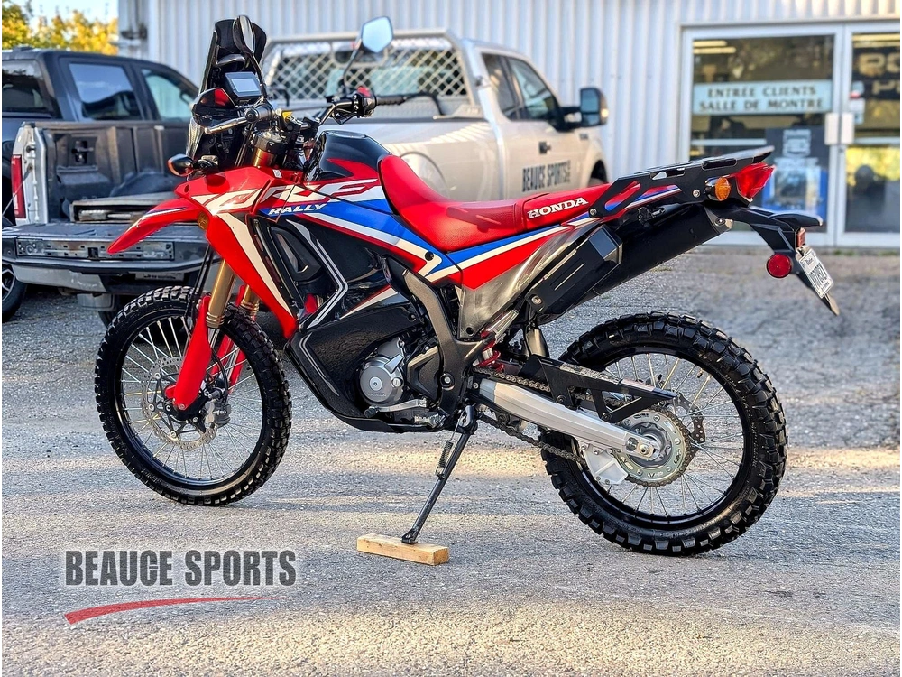2024 Honda Crf 300 Edition Rally Moto Aventure Dual-sport Route Hors-route Légère Rally Exploration Gravelle Double-usage Grand Réservoir Voyage Faible Km Klx300 Himalayan 390 Adventure alt