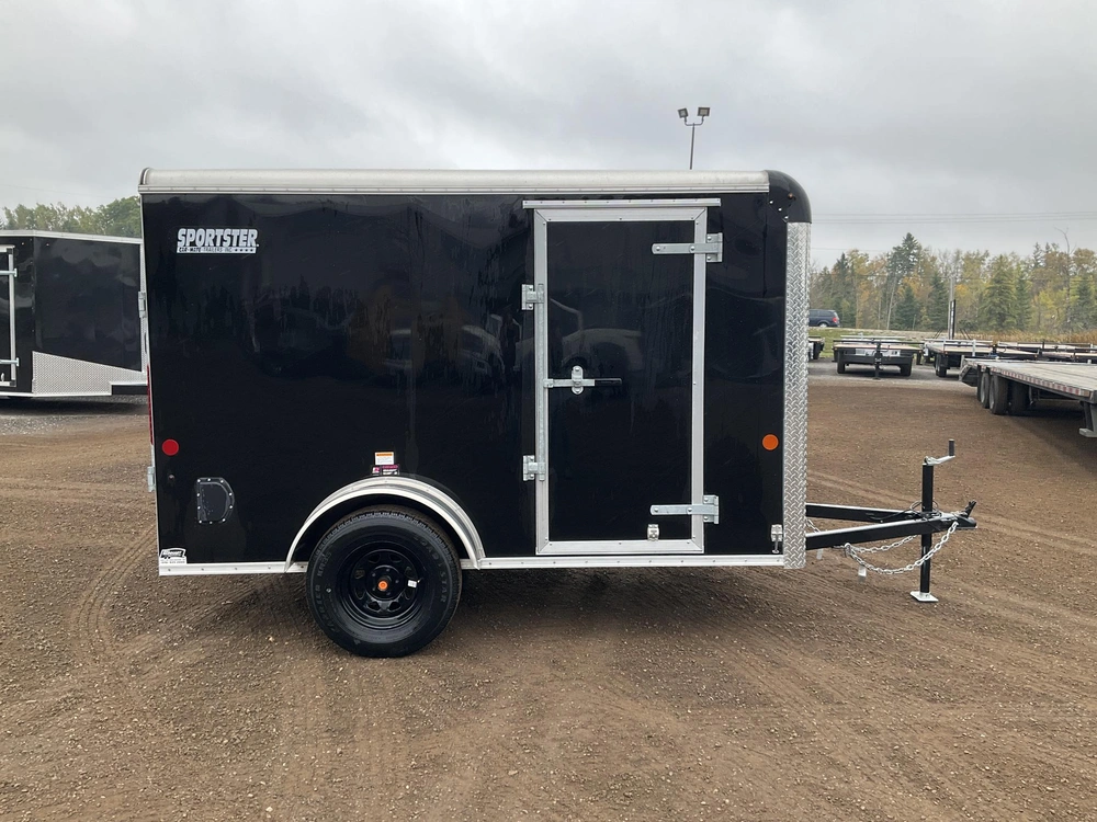 2024 Car Mate Trailers 5x10 Sportster Cargo Trailer alt