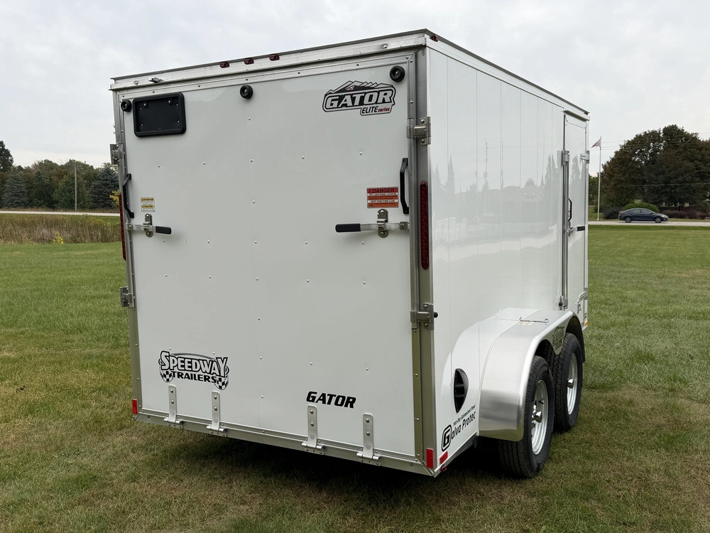 2027 Gator Galvanized Enclosed 6' X 12' Ta Ramp alt
