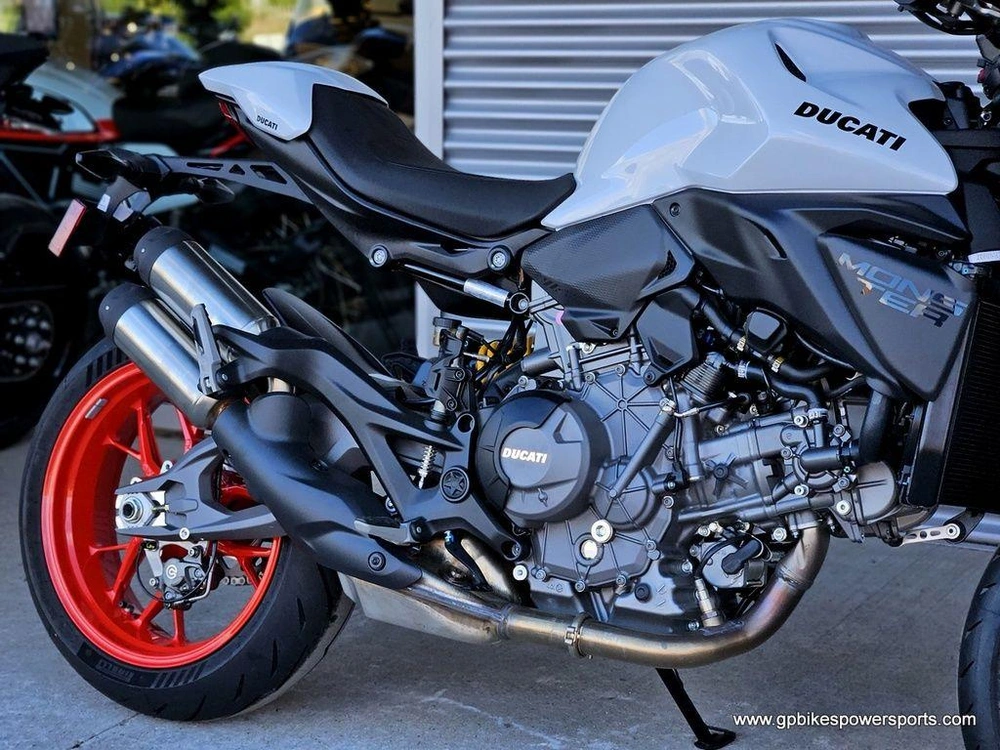 2026 Ducati Monster Plus Iceberg White