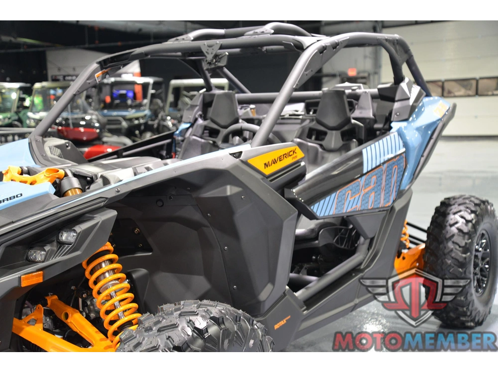 2026 Can-am Maverick X3 Rs Turbo Scandi Blue & Orange Crush