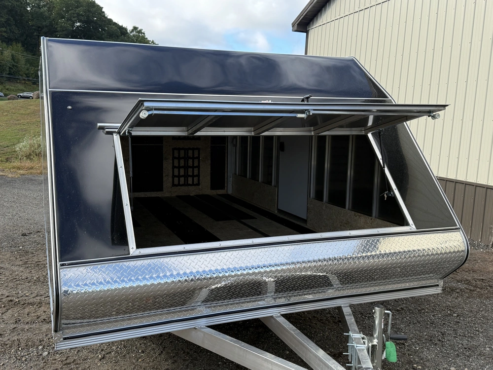 2027 Alcom 101x14 Hybrid Snow Trailer alt