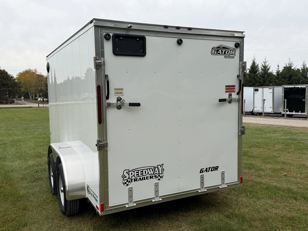2027 Gator Galvanized Enclosed 6' X 12' Ta Ramp alt