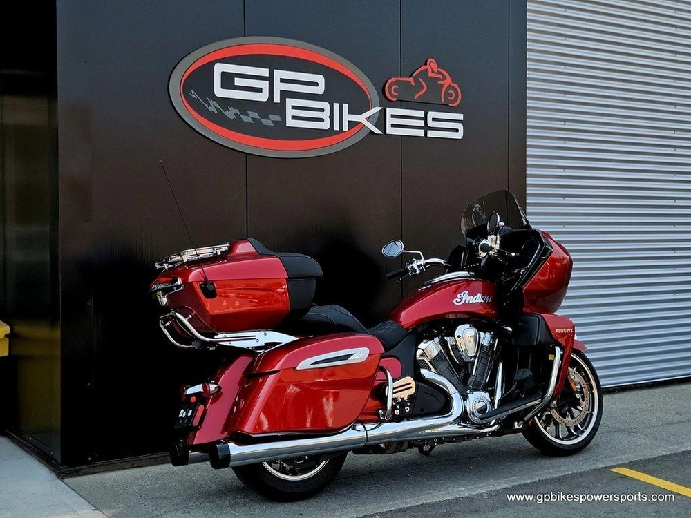 2024 Indian Motorcycle Pursuit® Limited Sunset Red Metallic