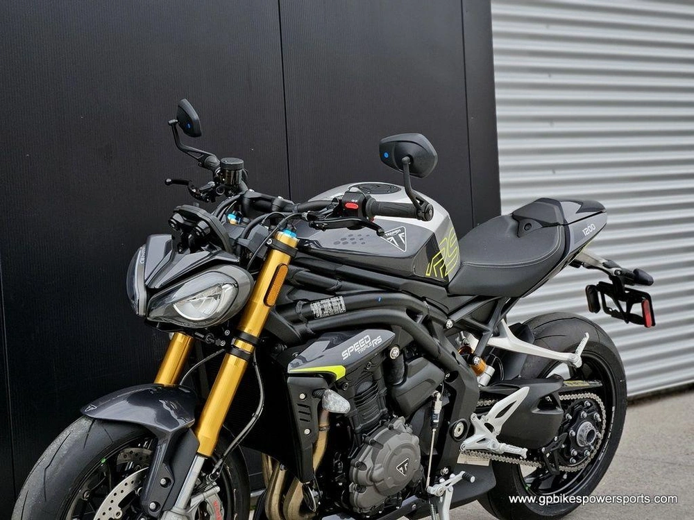 2026 Triumph Speed Triple 1200 Rs Granite/triumph Racing Yellow