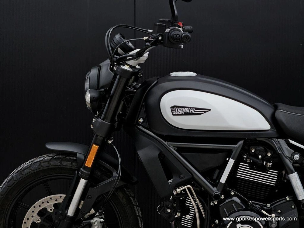 2023 Ducati Scrambler Icon Dark Matt Black